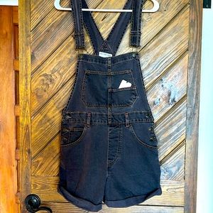 We The Free Black Ziggy Shortalls